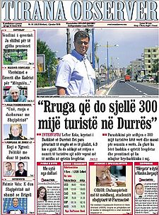 tirana daily news