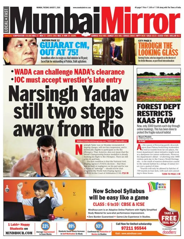 Read Mumbai Mirror Newspaper